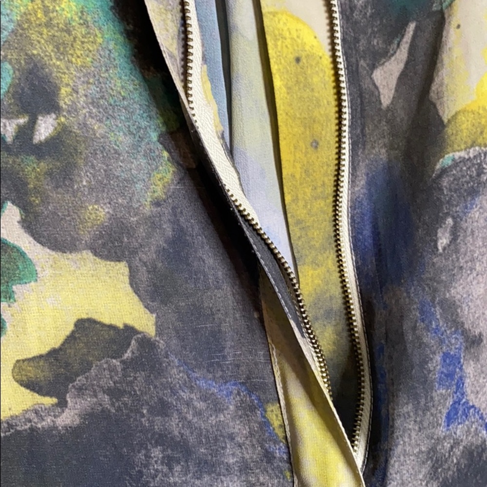 Massimino Watercolor Shirt Zipper Sheer Medium - Picture 11 of 12
